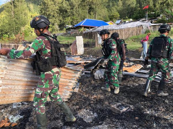 Bangunan SDN Inpres Pogapa Dibakar OPM, Koops Habema Bangun Sekolah Lapangan di Homeyo