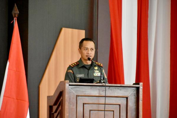 Buka AKS TNI AD Tersebar Kodam XIII/Merdeka, Pangdam : Peran Dansat Diuji