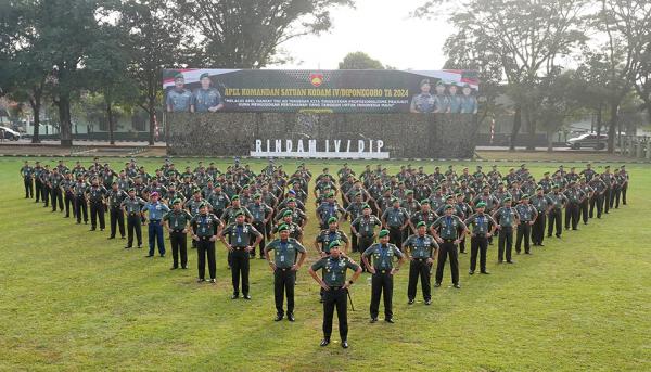 Apel Dansat, Pangdam Diponegoro: Komandan Satuan Harus Berkarakter, Punya Inovasi dan Kreatifitas