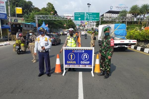 Jalur Puncak Bogor Terapkan Sistem Ganjil Genap, Mulai 22-26 Mei 2024