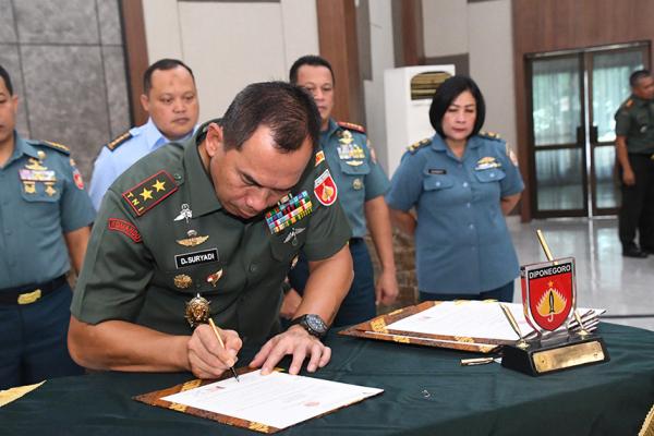 Penerimaan Catar Akademi TNI 2024, Pangdam Diponegoro Komitmen Berantas Percaloan dan Pungli