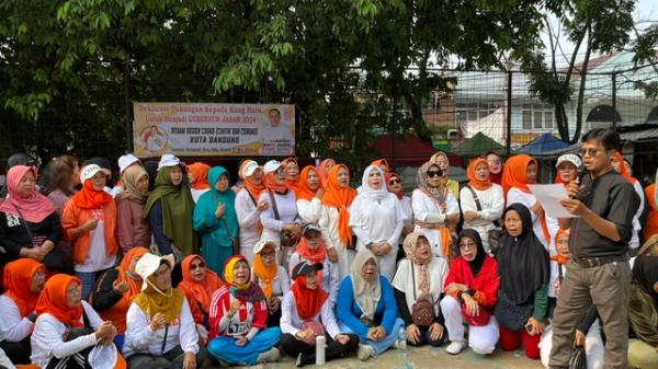 Masyarakat Bandung Deklarasi Dukung Haru Suandharu Maju di Pilgub Jabar 2024