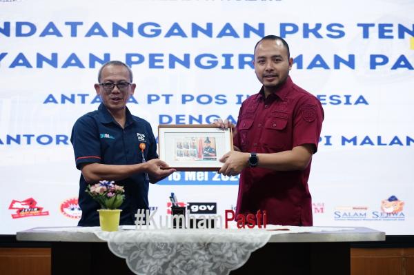 Tingkatkan Pelayanan, Kantor Imigrasi Malang Gandeng PT Pos Indonesia, Bisa Request Kirim Paspor