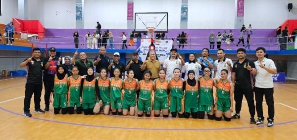 Bungkam Kota Depok 30-23, Tim Bola Basket Pelajar Putri Kabupaten Bogor Lolos ke Popda Jabar 2025