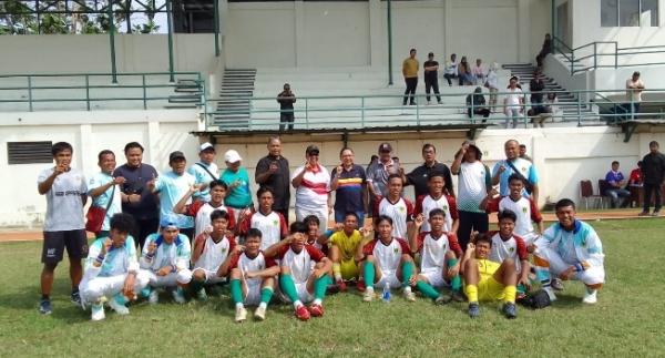 Ketua Umum KONI Kabupaten Bogor Bangga TIm Sepakbola Raih Tiket ke Popda Jabar 2025
