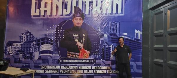 Organisasi 455 Semangat Sambut Pasangan ASS - Fatma di Pilgub Sulsel