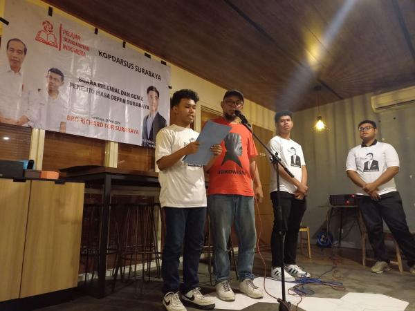 Penantang Eri-Armuji Mulai Muncul Dari Kalangan Milenial, Didukung Pelajar Se-Surabaya