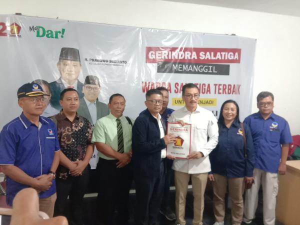 Jelang Pilwalkot : Thomas Suyanto Gabung Koalisi Gerindra Maju Balon Wakil Walikota Salatiga.
