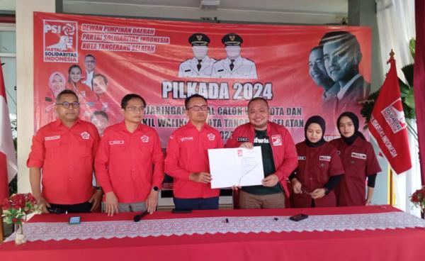 Empat Kader PSI Mendaftar sebagai Bakal Calon Wali Kota Tangsel 2024-2029
