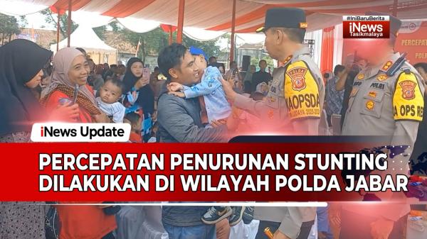 VIDEO: Percepat Penurunan Angka Stunting di Tasikmalaya, Kapolda Jabar Beri Bantuan Makanan Tambahan