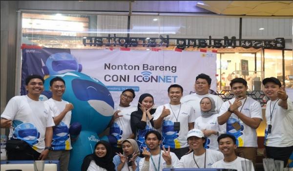 Lebih Dekat dengan Pelanggan, Iconnet Ajak Neticon Nonton Bareng Bioskop di Sumedang