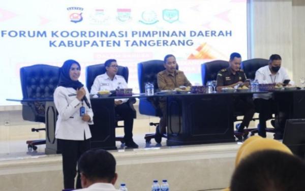 Darurat Narkoba, Kesbangpol Tangerang Bersama BNN Banten Gelar Rapat Koordinasi Forkopimda