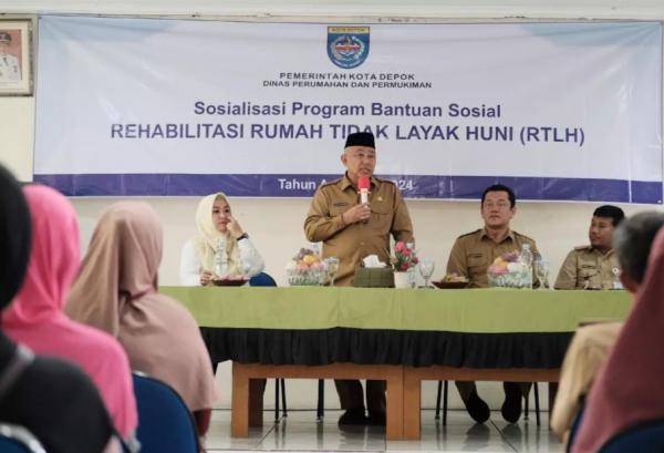 Jumlah Rehabilitasi RTLH di Depok Turun, Walikota Upayakan Lima Tahun Ke Depan Depok Bebas RTLH