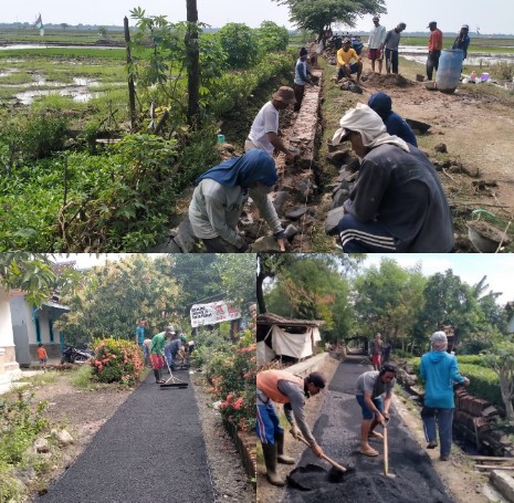 Program Ketahanan Pangan 2024, Desa Babadan Cirebon Tuntaskan Pembangunan Sarana Infrastruktur