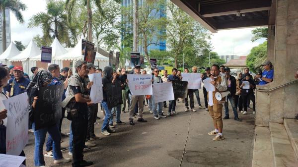 Bungkam Kebebasan Pers, Koalisi Pers Sumsel Minta Pemerintah Kaji Ulang  RUU Penyiaran