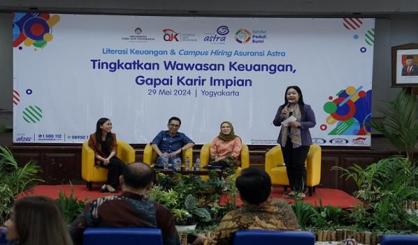 Kolaborasi 3 Lembaga Tingkatkan Literasi dan Inklusi Keuangan bagi Mahasiswa di Yogyakarta