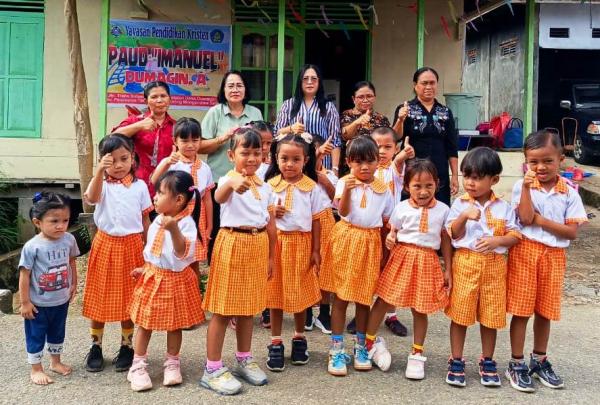 Badan Akreditasi Nasional Visitasi Kelompok Bermain Imanuel Dumagin A