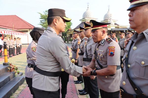 Jabatan Sejumlah Kapolsek di Jajaran Polres Grobogan Diserahterimakan, Siapa Saja