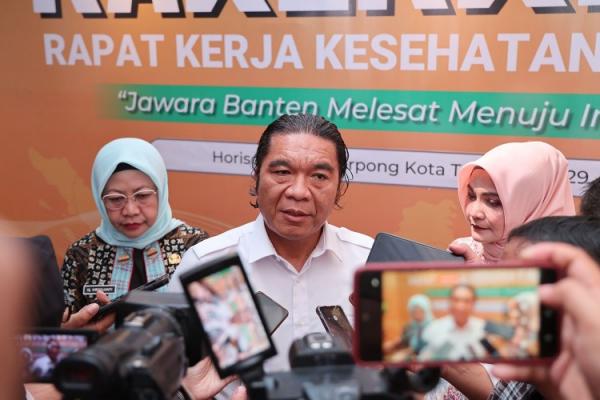 Pj Gubenur Al Muktabar Buka Rakerkesda Provinsi Banten Tahun 2024 di Kota Tangerang
