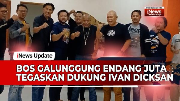 VIDEO: Bos Pasir Galunggung Endang Juta Dukung Ivan Dicksan di Pilkada Kota Tasikmalaya 2024