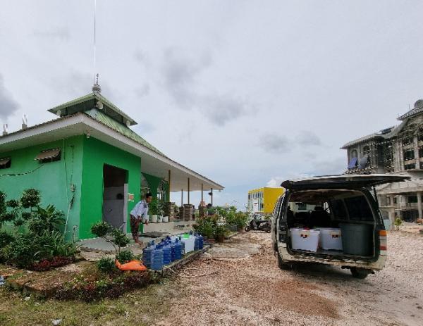 Air Mati, Masjid di Batam Beli Air Galon untuk Wudlu Jemaah Salat Jumat