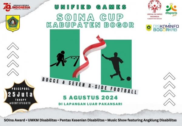 SOIna  Kabupaten Bogor Gelar Turnamen  Bocce dan Seven A-Side  Football 2024