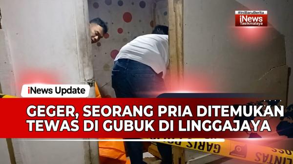 VIDEO: Geger, Seorang Pria Ditemukan Tewas di Gubuk di Linggajaya Tasikmalaya