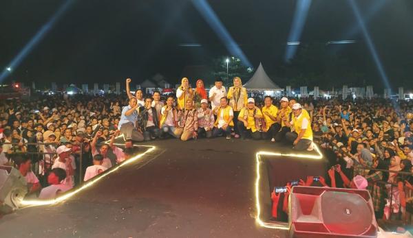 Konser Musik di Way Kanan, TEC; Bacagub Hanan Menang Petani Akan Maju dan Sejahtera 