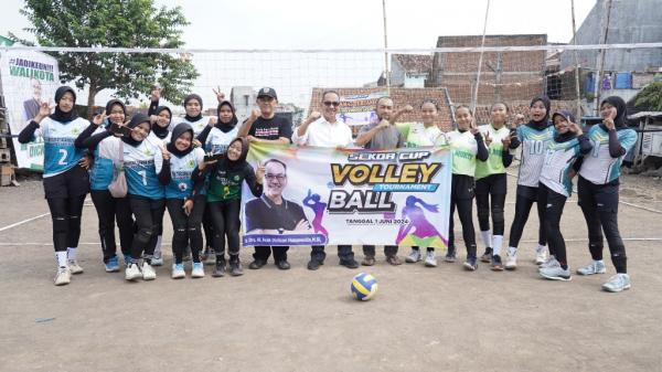 Sekda Kota Tasikmalaya Cup Volley Ball Tournament 2024 Diikuti 10 Tim Bola Voli Putri