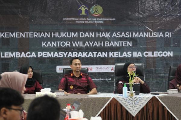 Evaluasi Data Dukung RKT RB Triwulan II, Lapas Cilegon Wujudkan Transparansi dan Akuntabilitas