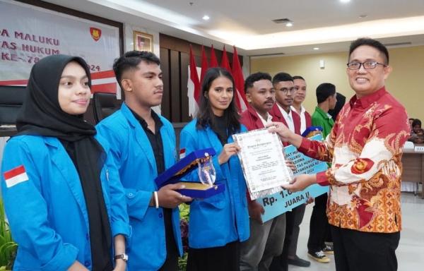 Tim Debat Hukum Unpatti Lolos Wakili Polda Maluku ke Tingkat Regional Indonesia Timur