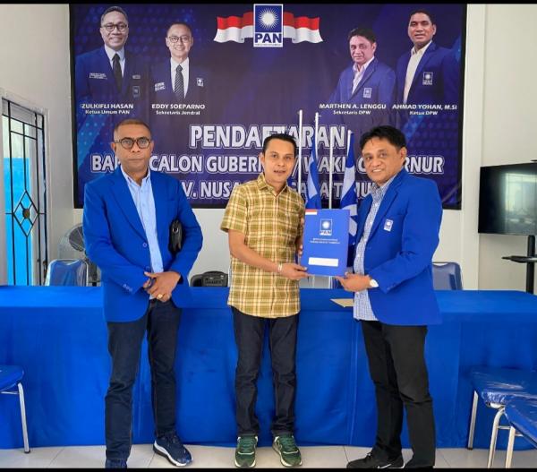 Breaking News! PAN Resmi Rekomendasi Kim Taolin Maju di Pilkada Malaka 2024