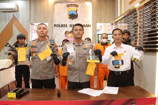 Polres Grobogan Bekuk 4 Tersangka Kasus Narkoba Selama Operasi Bersinar Candi