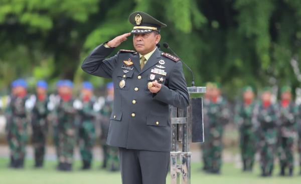 Irup Hari Lahir Pancasila, Ini Pesan Danrem Lilawangsa Kepada Prajurit TNI