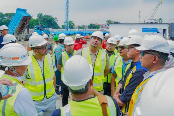 Bobby Nasution Dukung Percepatan Penyelesaian Renovasi Stadion Teladan Tepat Waktu