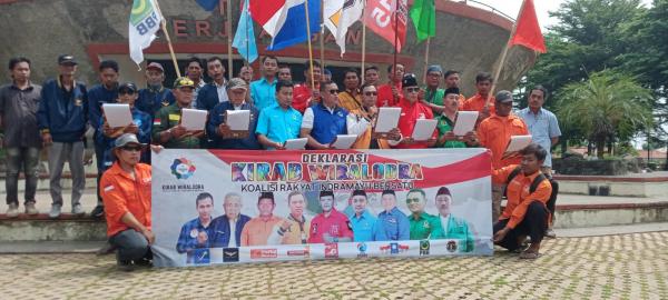 Sembilan Partai Non Parlemen Bersatu Membentuk Koalisi Kirab Wiralodra Jelang Pilkada 2024