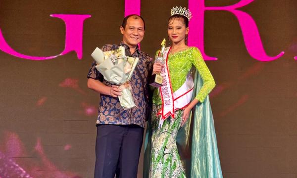 Harumkan Kota Medan, Exa Purnama Raih Winner Indonesia's Girl Junior Sumut 2024