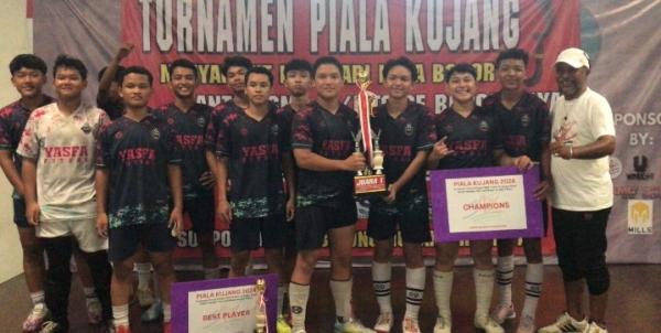 Ini Tim Para Juara Turnamen Futsal Piala Kujang Digelar Cibinong Raya Nusantara