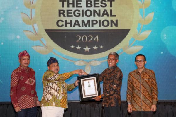 Ajang The Best Regional Champion 2024, Jateng Raih Tiga Penghargaan dari The Asian Post