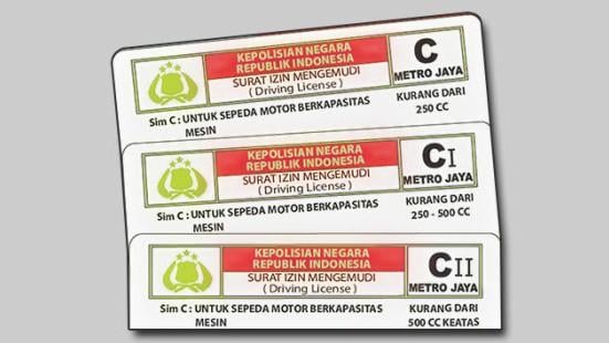 Pengendara Motor Wajib Tahu, SIM C1 untuk Pengemudi Motor Kapasitas Silinder 250 cc hingga 500 cc