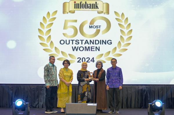 Inspirasi Perempuan Indonesia, Nancy Adistyasari Raih Penghargaan Most Outstanding Women 2024
