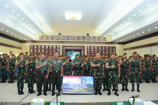 OJT di Kodam Diponegoro, 224 Taruna Akmil Bakal Digembleng Komando hingga Operasi Militer