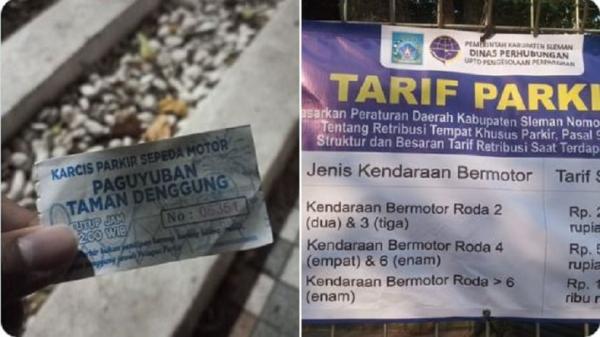 Viral Tarif Parkir Kosongan Tak Sesuai Aturan di Denggung, Begini Sikap Pemkab Sleman!