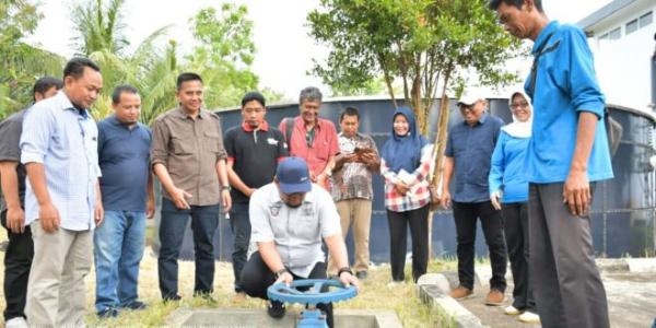 Pemkot Banjar Lakukan Uji Pengaliran Pipa Air Perumdam Tirta Anom