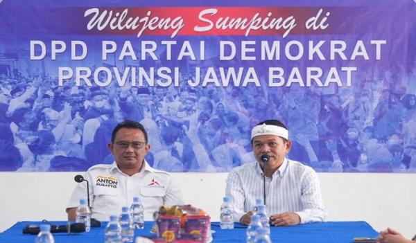 Dedi Mulyadi Bangun Komunikasi Personal dengan DPD Demokrat Jabar