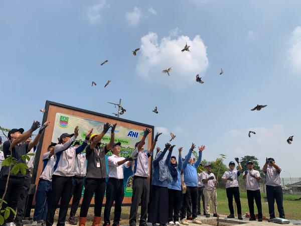 Peringati Hari Lingkungan, PT Aisan Nasmoco Industri Tanam Pohon dan Lepas Satwa ke Alam Bebas