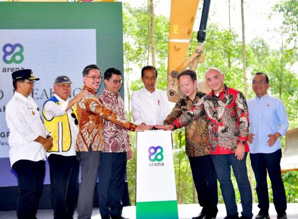 Presiden Jokowi Dorong Percepatan Pembangunan Restoran Arena Botanica di Ibu Kota Nusantara