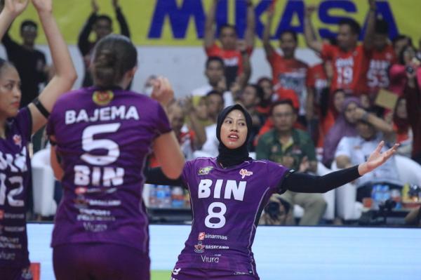 Proliga 2024, Putri BIN Buka Peluang Lolos Final Four Usai Kandaskan Jakarta Pertamina Enduro