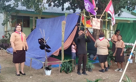 Perjusami SMPN 6 Nekamese Kupang, Latih Kedisiplinan Pelajar.