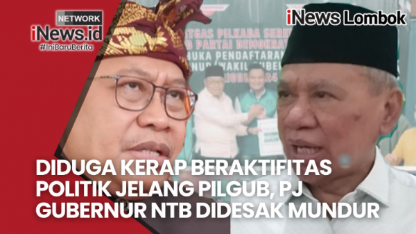 Pj Gubernur Didesak Mundur Jika Ingin Maju di Pilgub NTB 2024